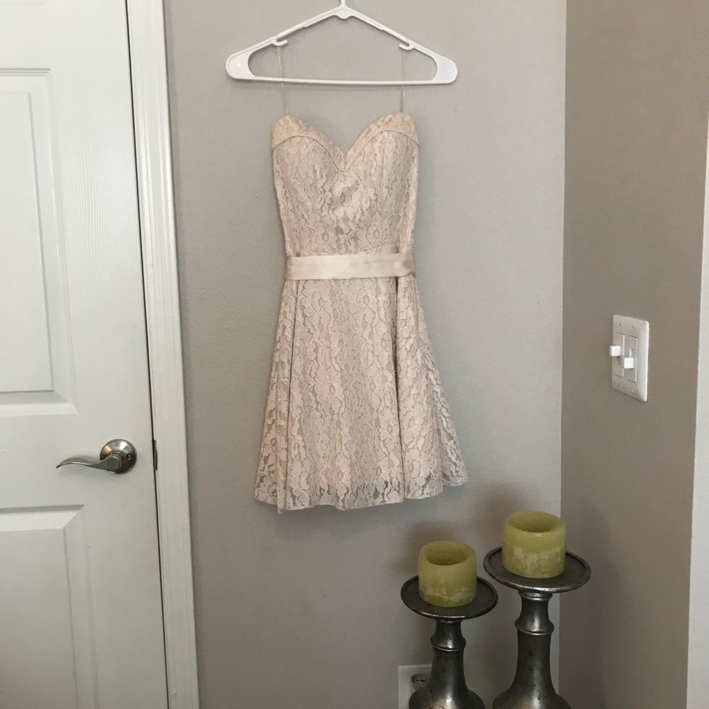 Lace prom dress size 3